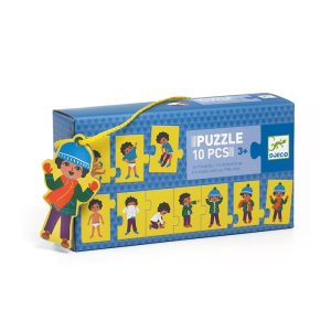 Puzzle Duo - Ich kleide mich an 10 Stücke