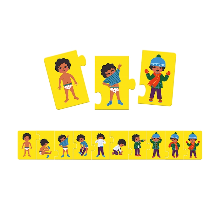 Puzzle Duo - Mi vesto 10 pezzi - Image 2