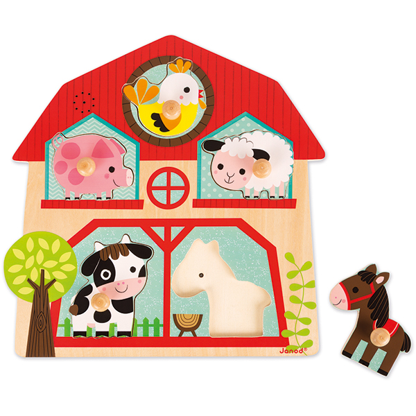 Puzzle Musical - Mes Copains de la Ferme