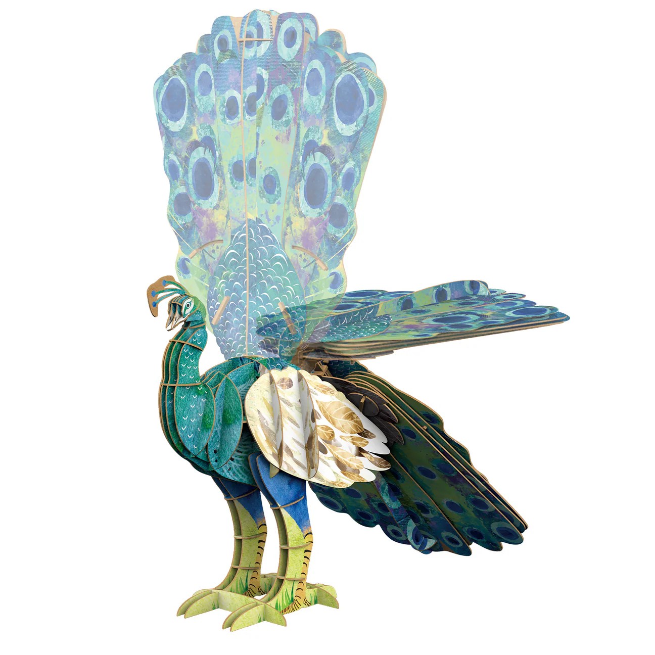 Eco 3D Puzzle - Pavone - Image 3
