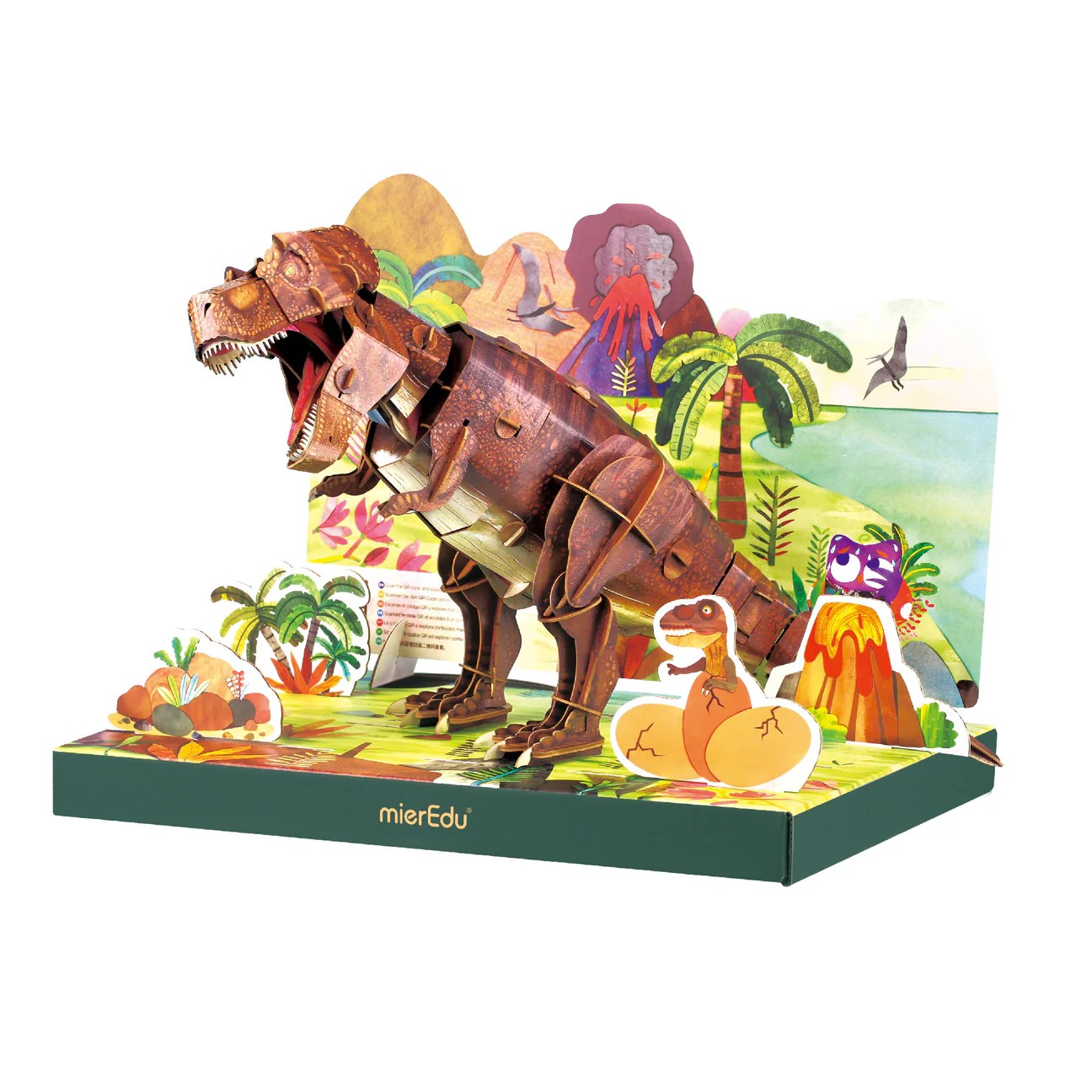 Eco 3D Puzzle - T-Rex