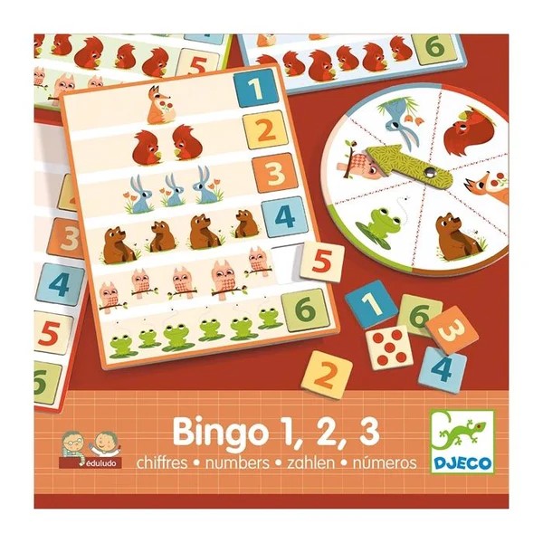Bingo, 1,2,3 - Numbers