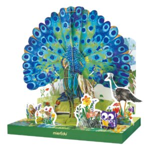 Eco 3D Puzzle - Pavone