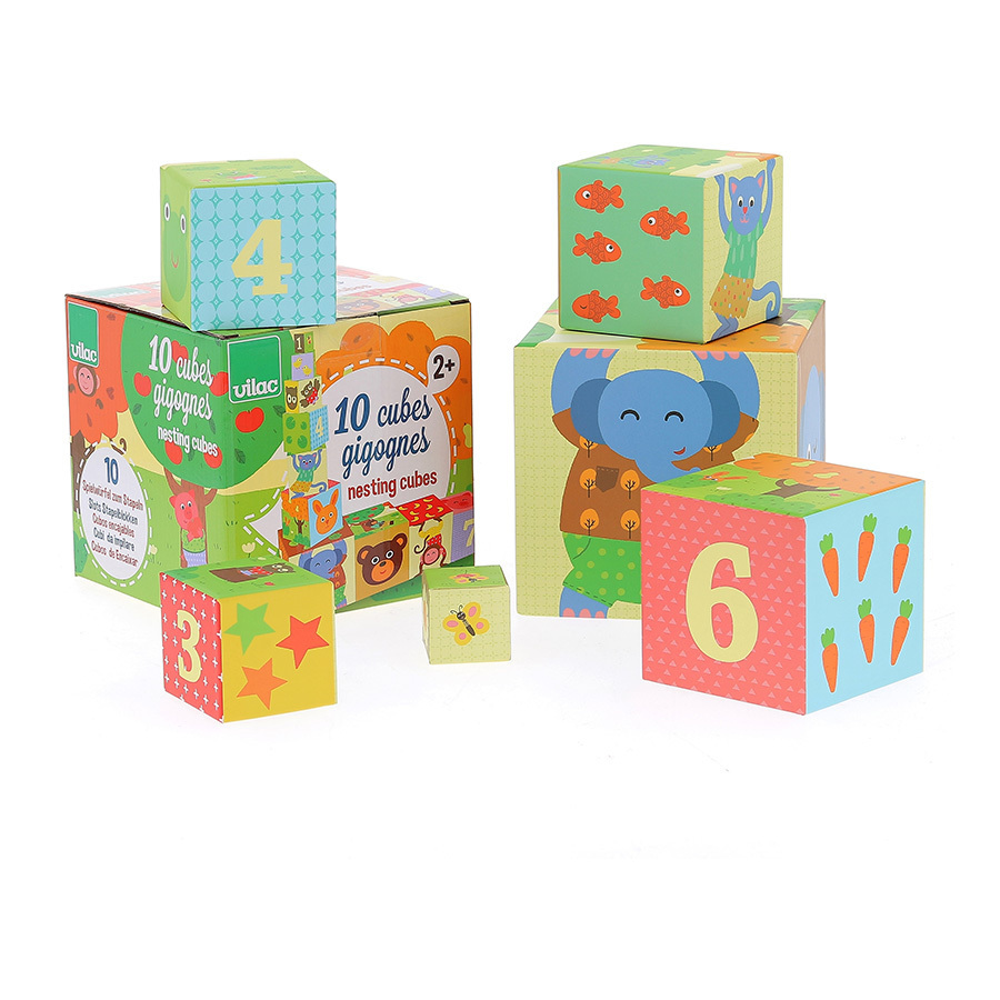10 Stacking Cubes - Animals - Image 5