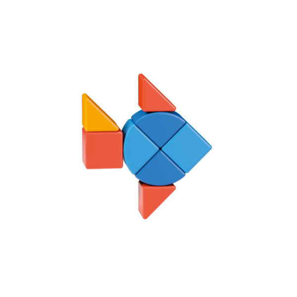 Geomag Magicube - Magnetic building Blocks - Animali 9 pezzi - Image 2